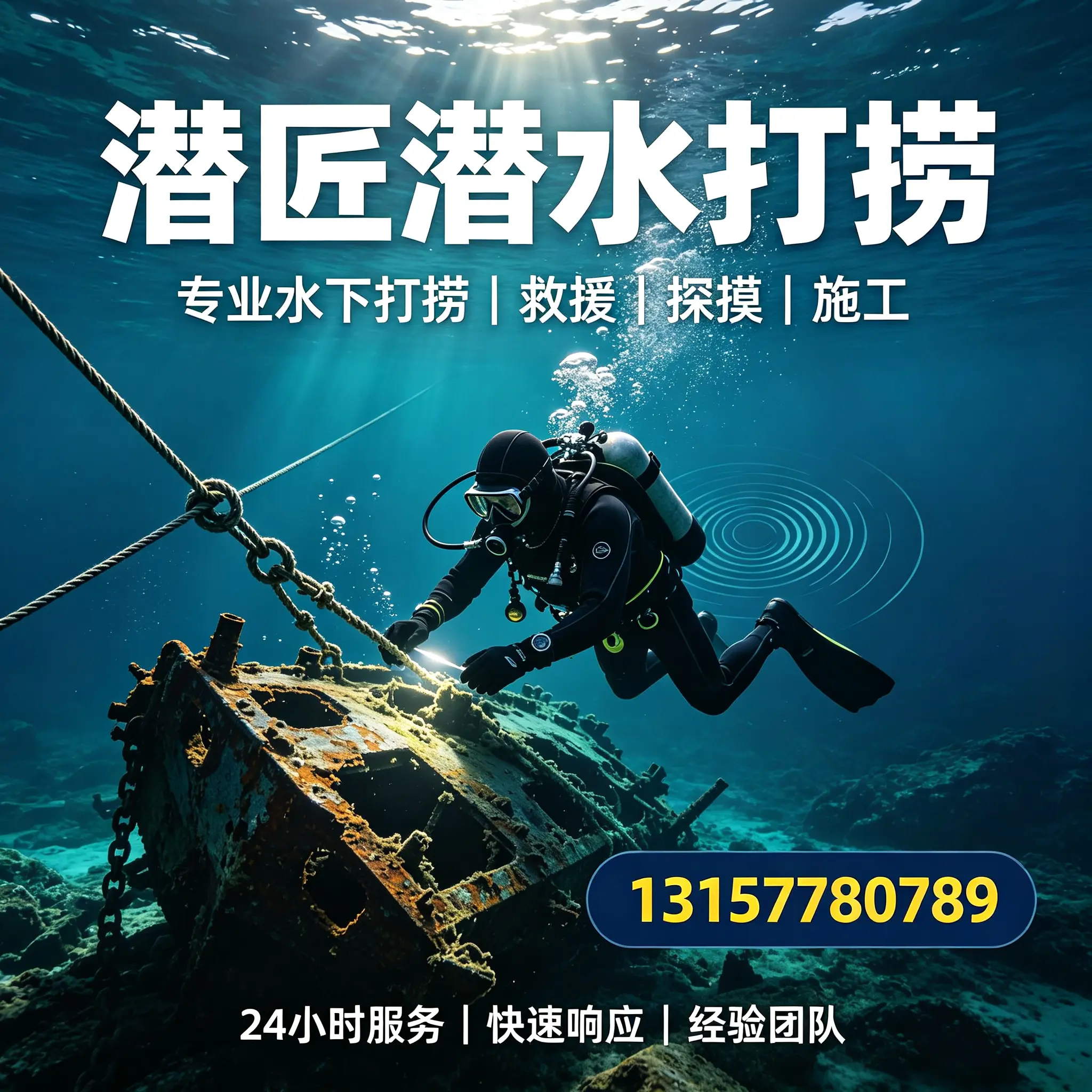 东安水下打捞作业服务产品